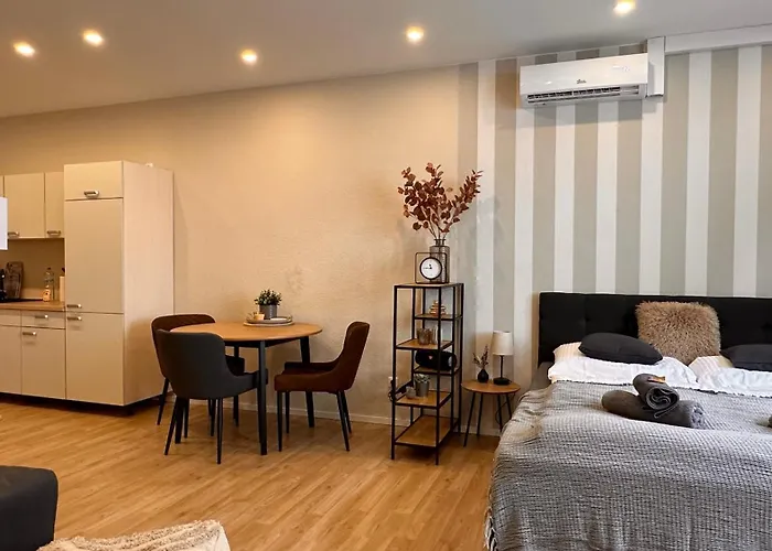 Bellahomes, Aircondition, Private Parking, Netflix, Airport 30 Minuten *