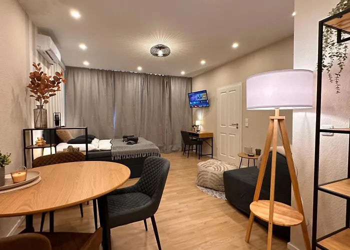 Apartment Bellahomes, Aircondition, Private Parking, Netflix, Airport 30 Minuten Erlensee